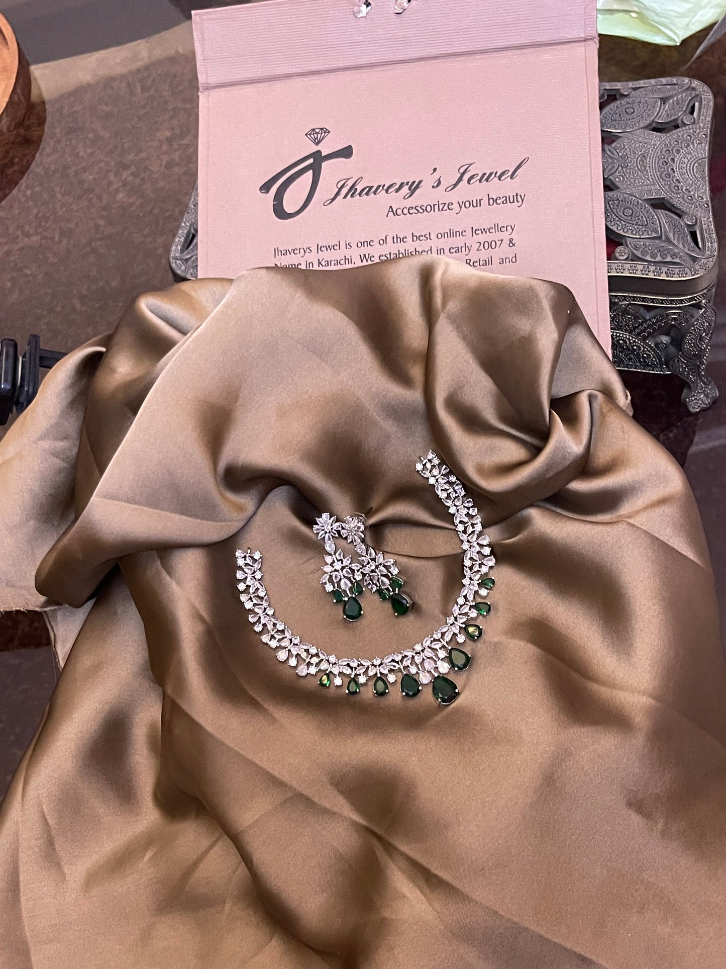 Zircon Necklace Set
