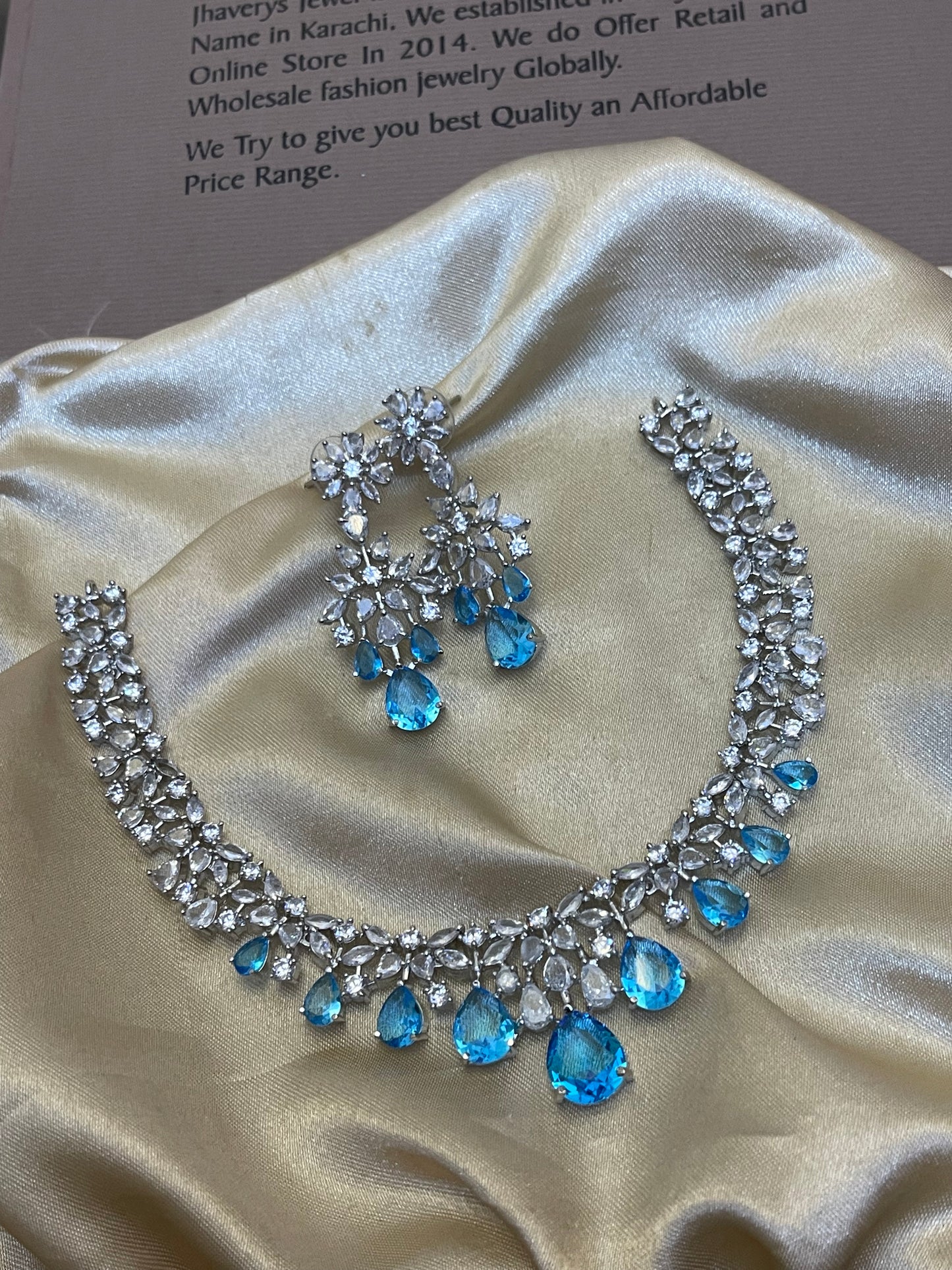 Zircon Necklace Set