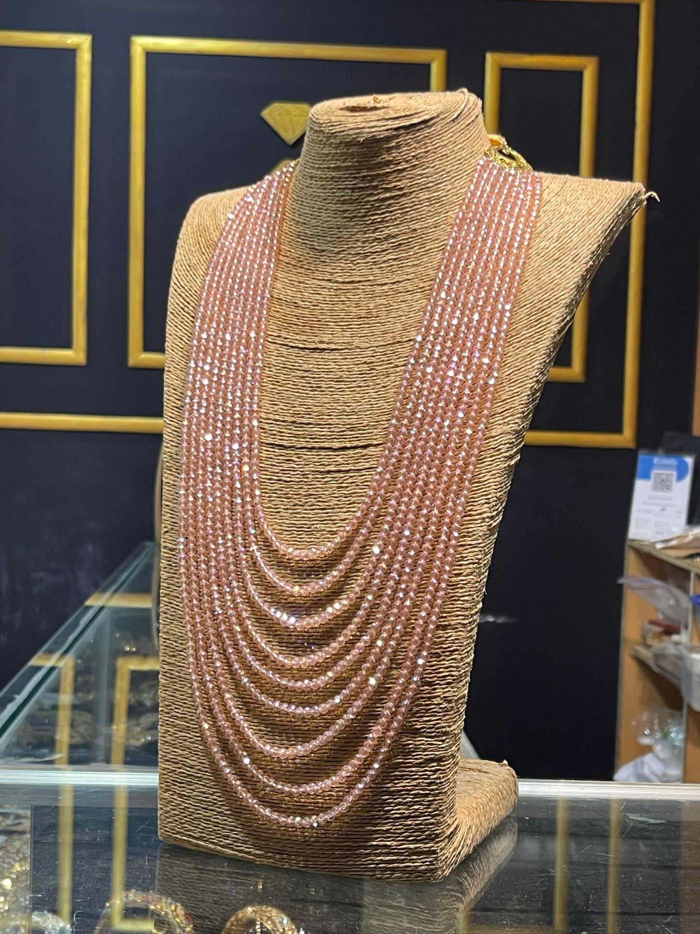 9 Layers Designer Wear Long Mala