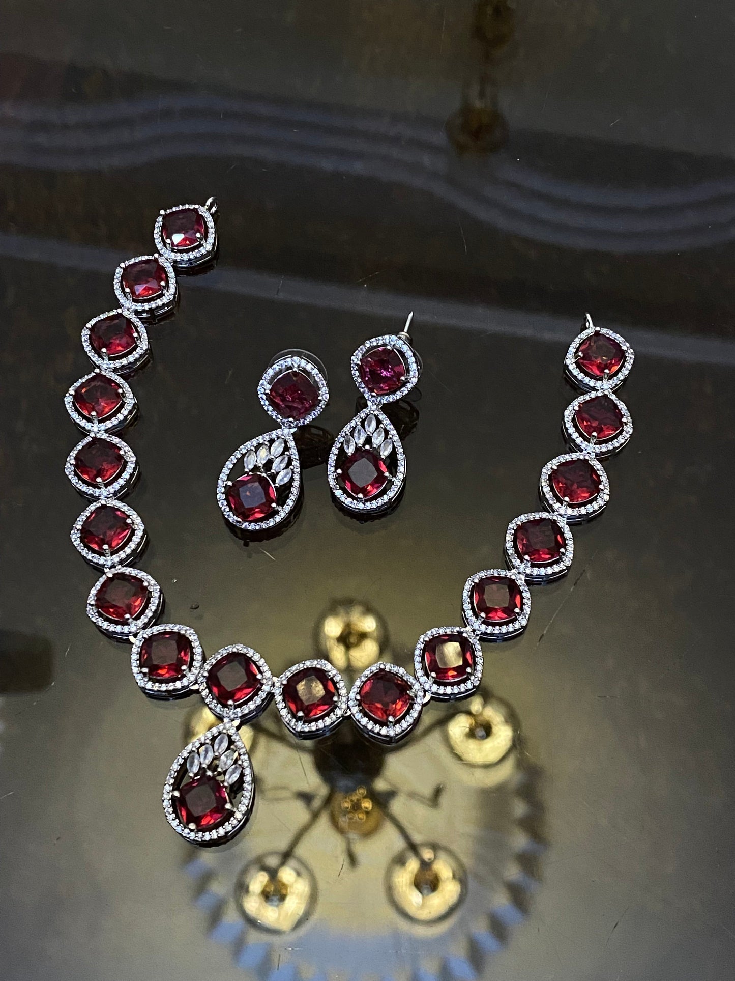Zircon Necklace Set