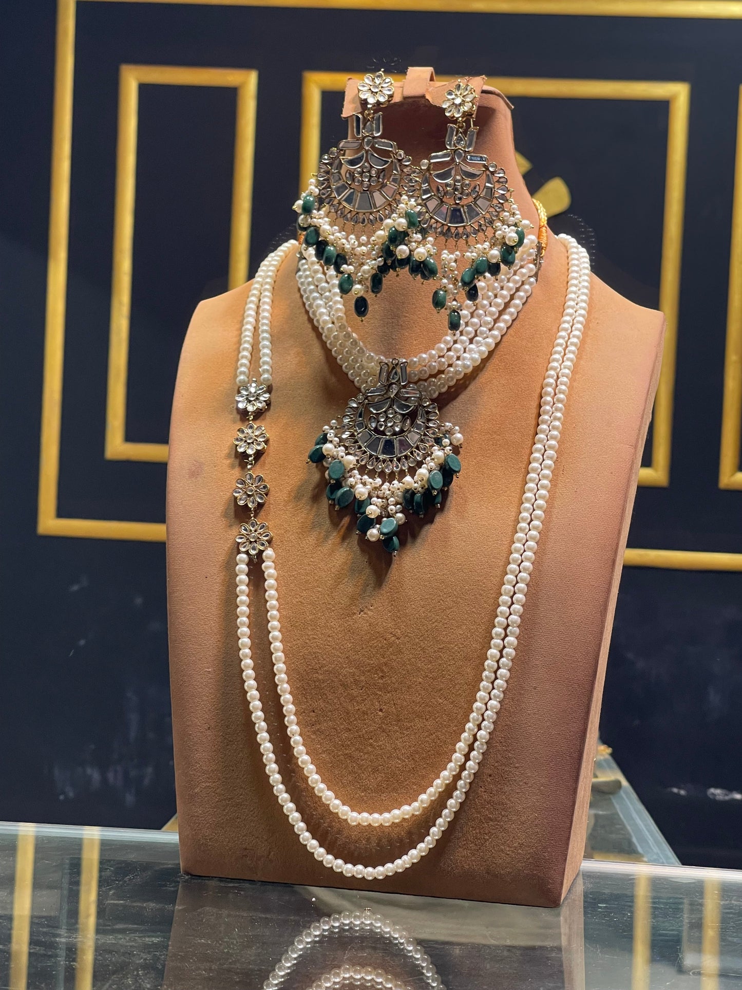 Traditional kundan Necklace Set