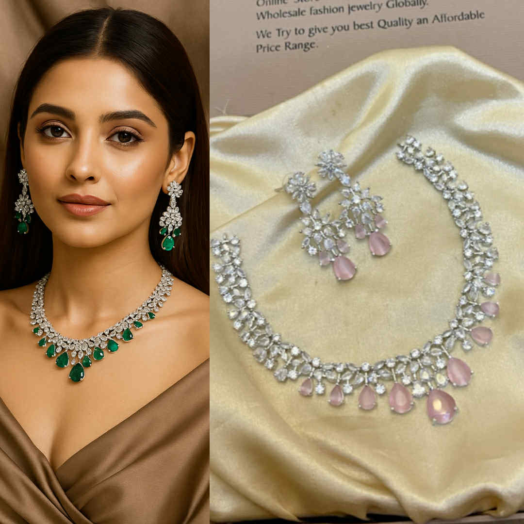 Zircon Ad Neclace Set
