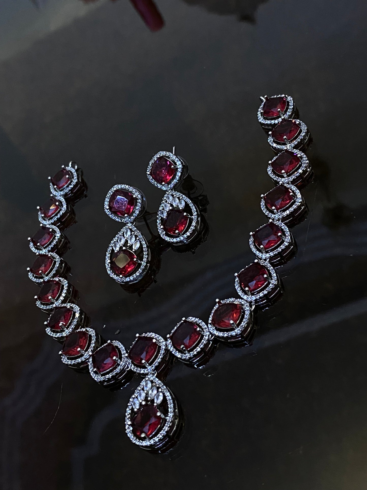 Zircon Necklace Set