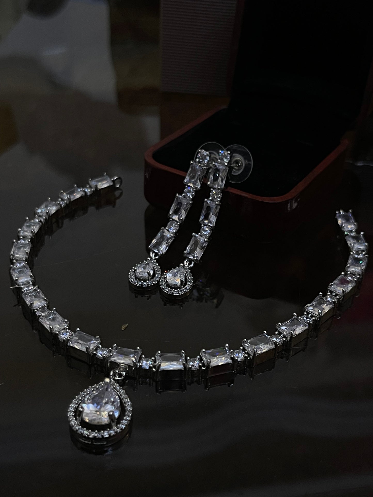 Zircon Necklace Set