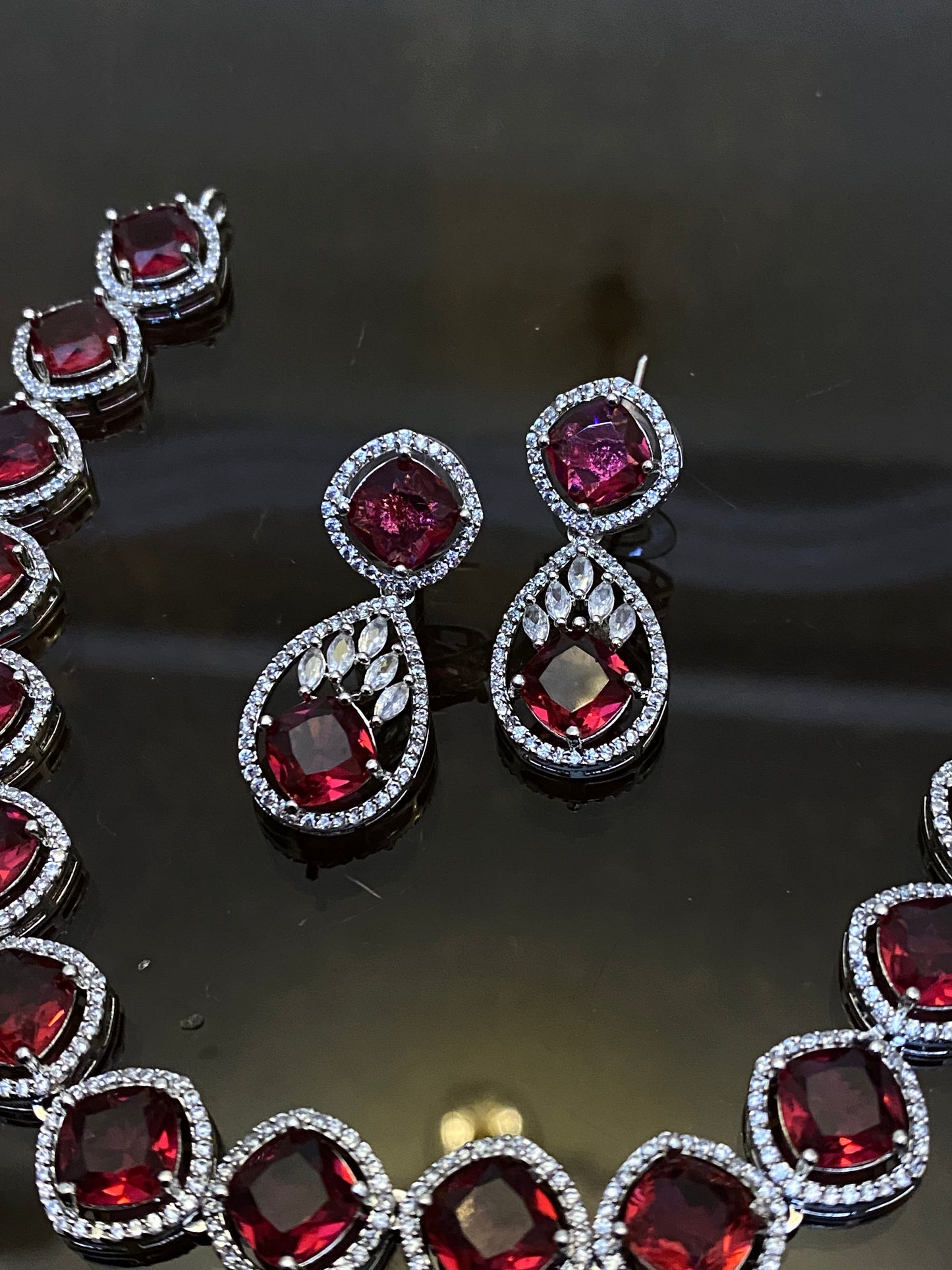 Zircon Necklace Set
