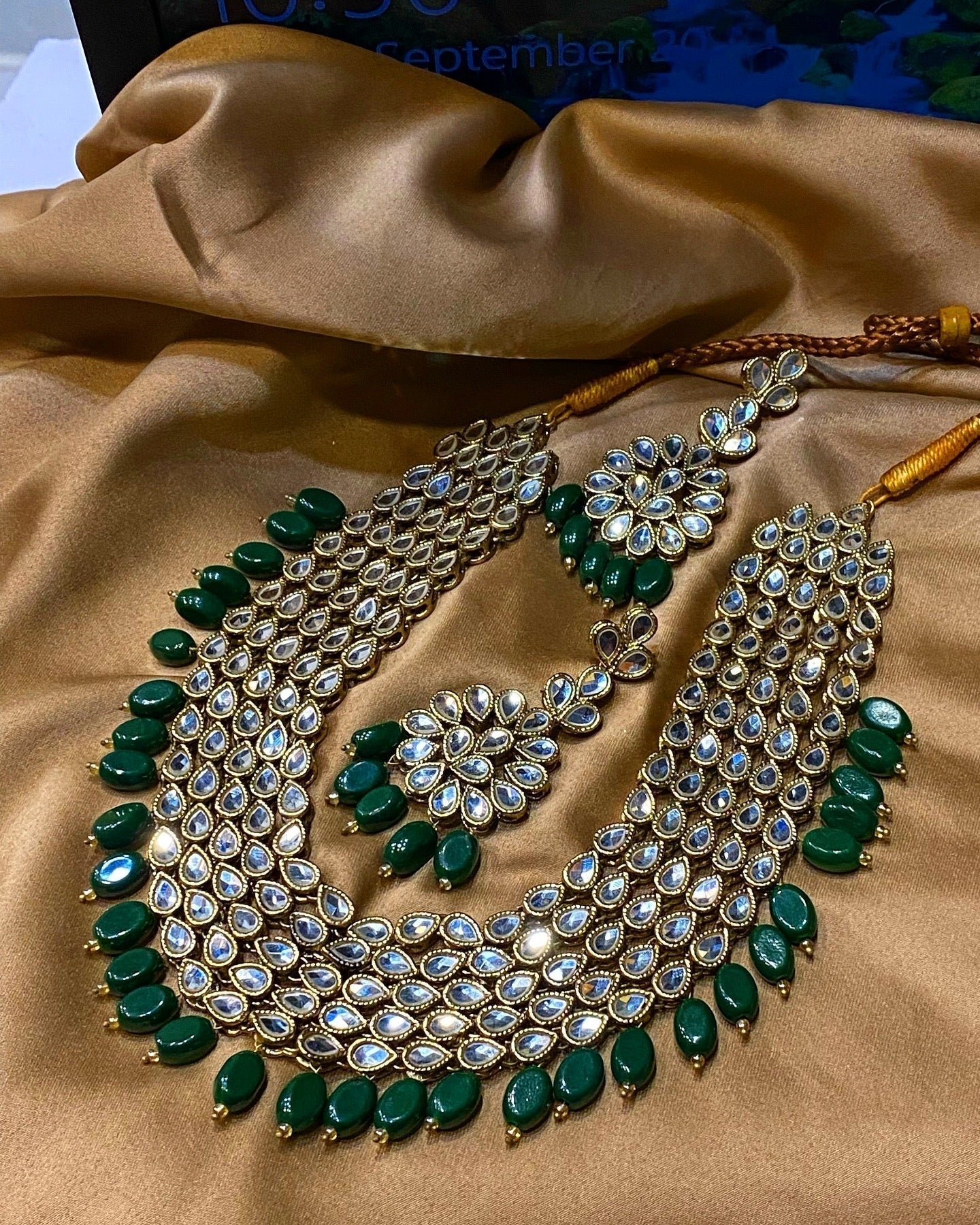 Kundan 5 Layers Necklace Set