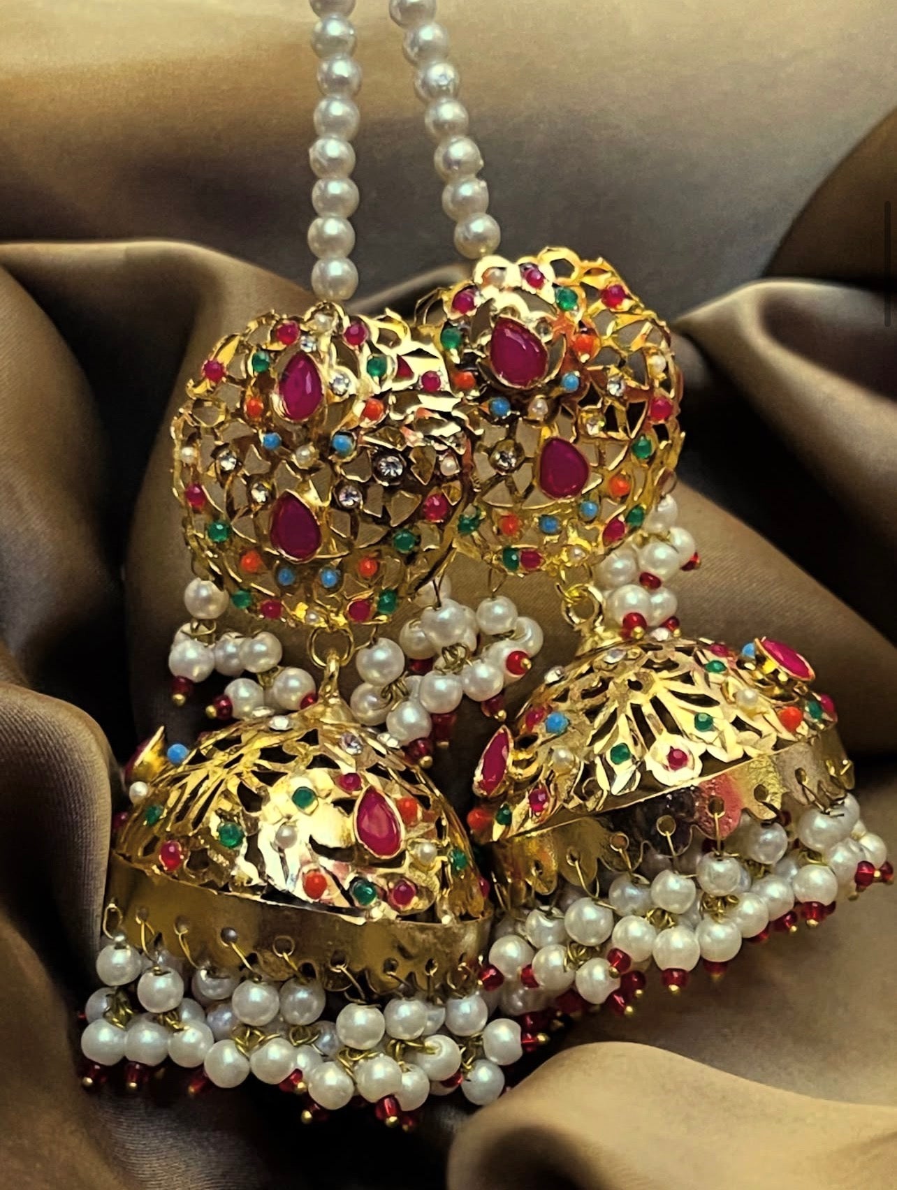 Stylish Wear Noratan Big Jhumka Earrings