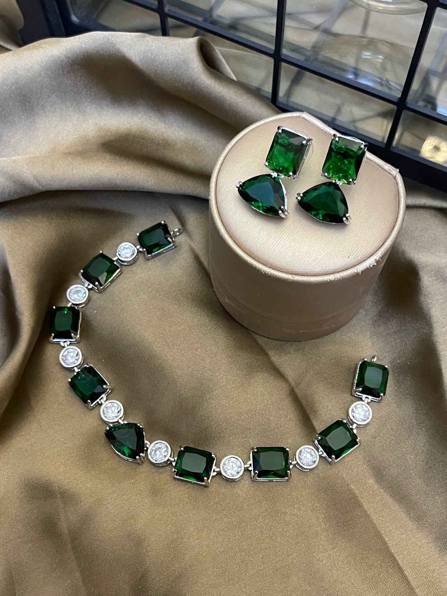 Zircon Ad Pure Necklace Set