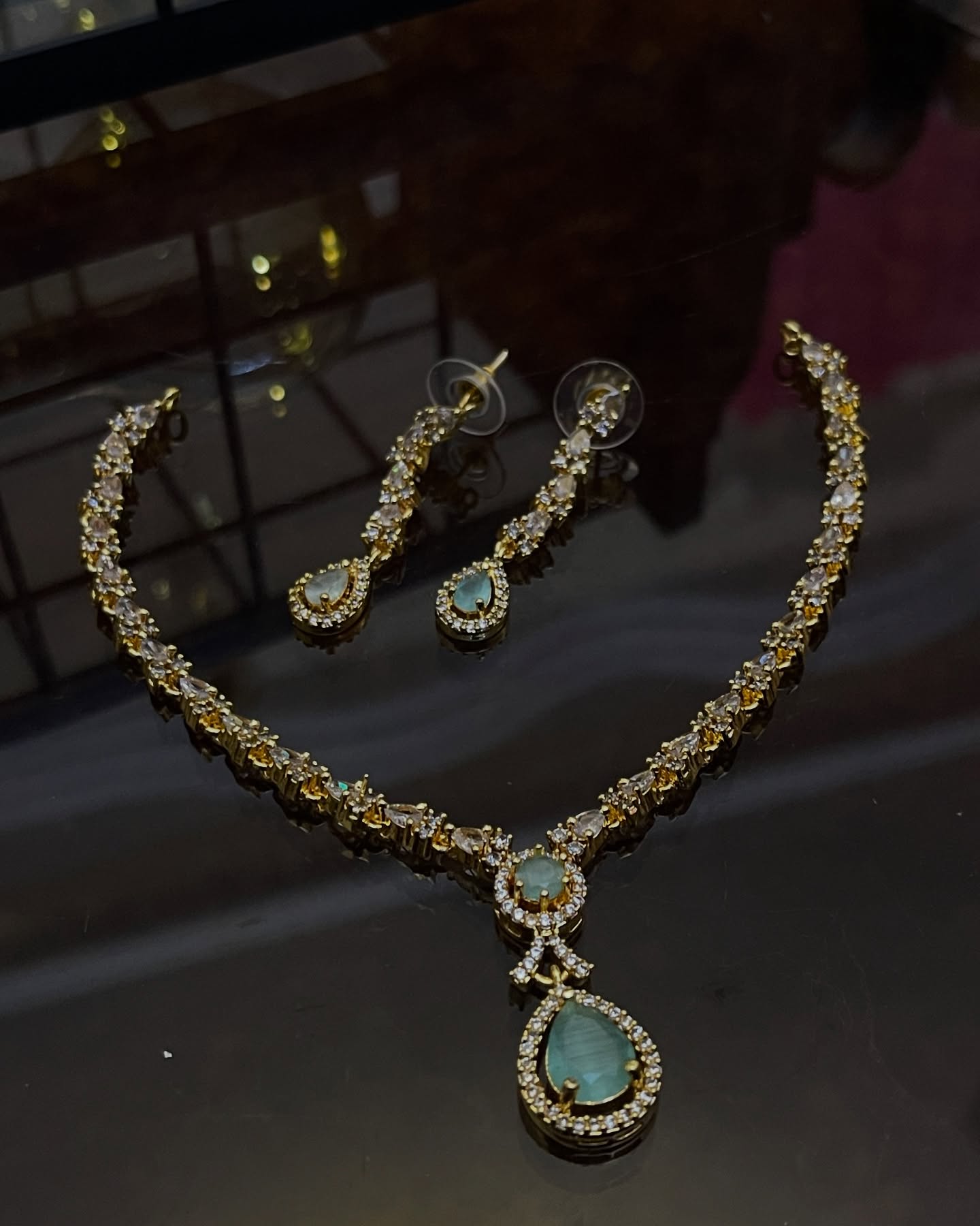 Zircon Necklace Set