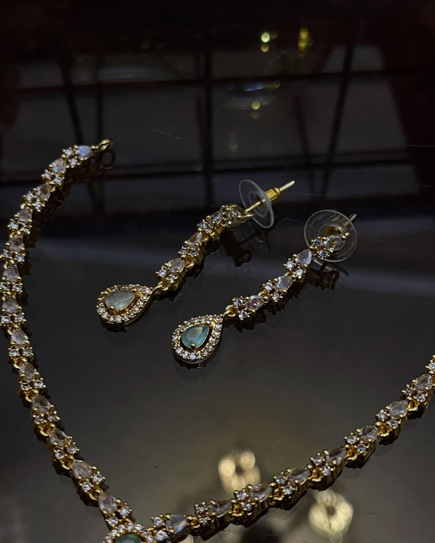 Zircon Necklace Set