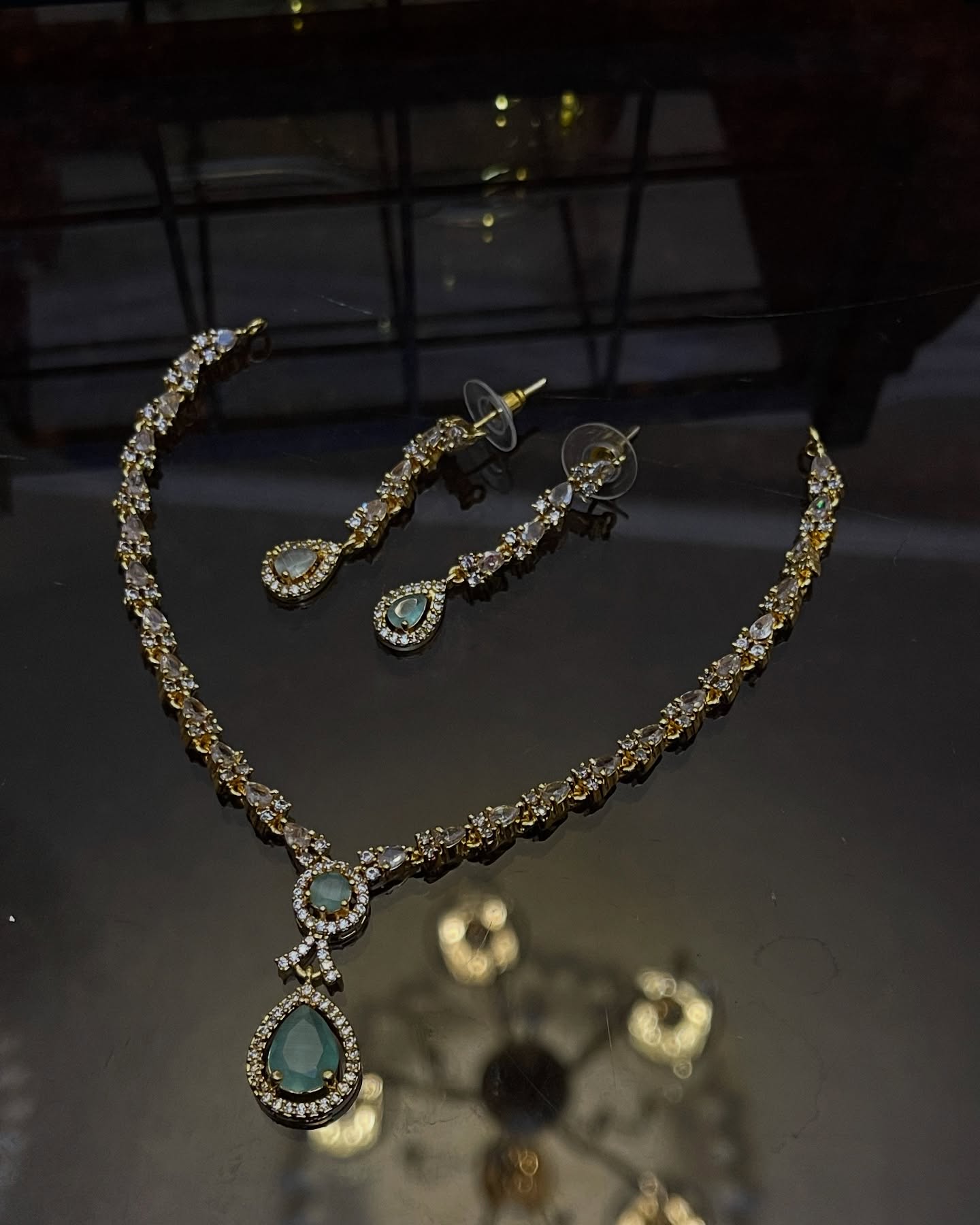 Zircon Necklace Set