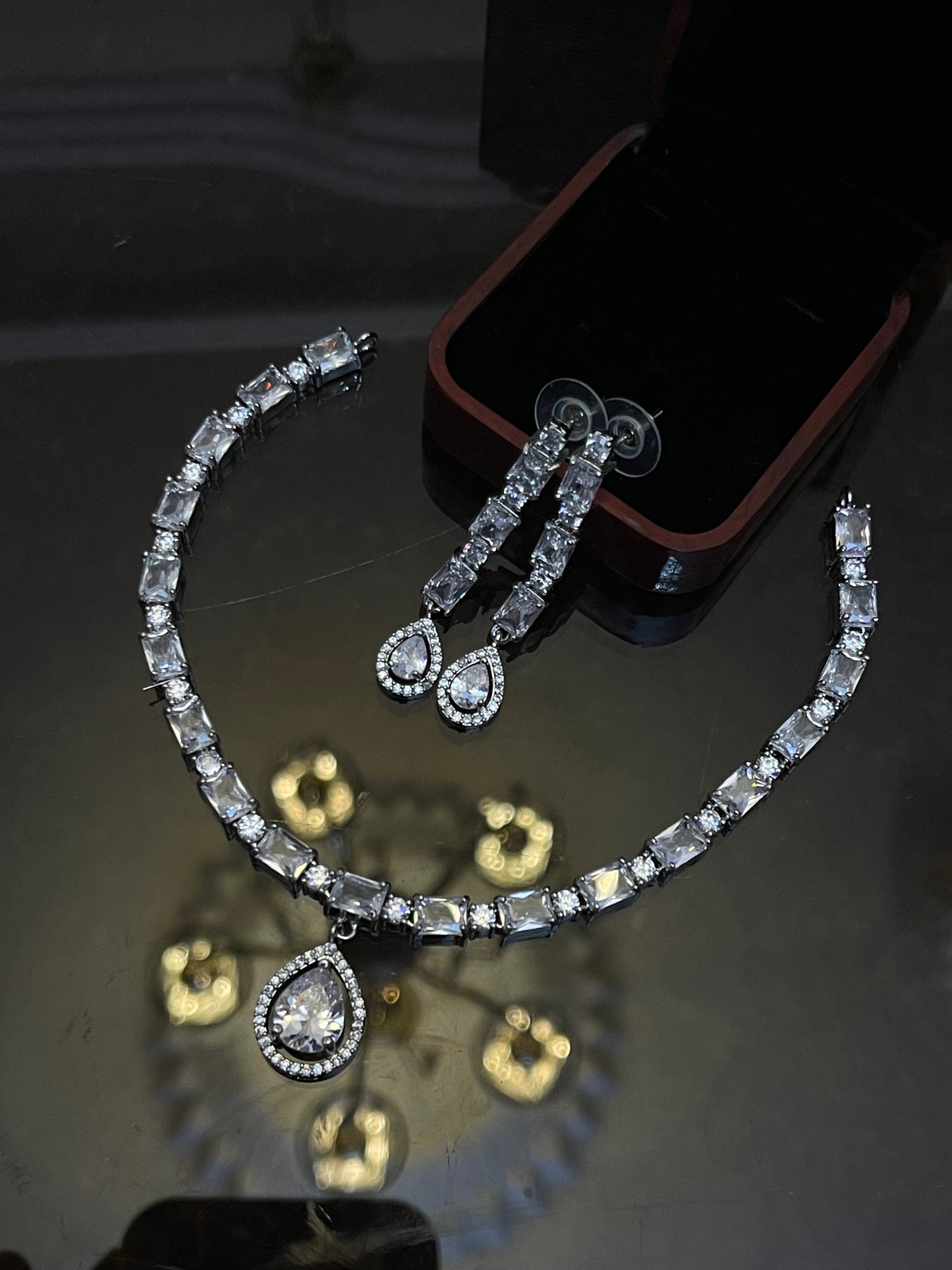 Zircon Necklace Set