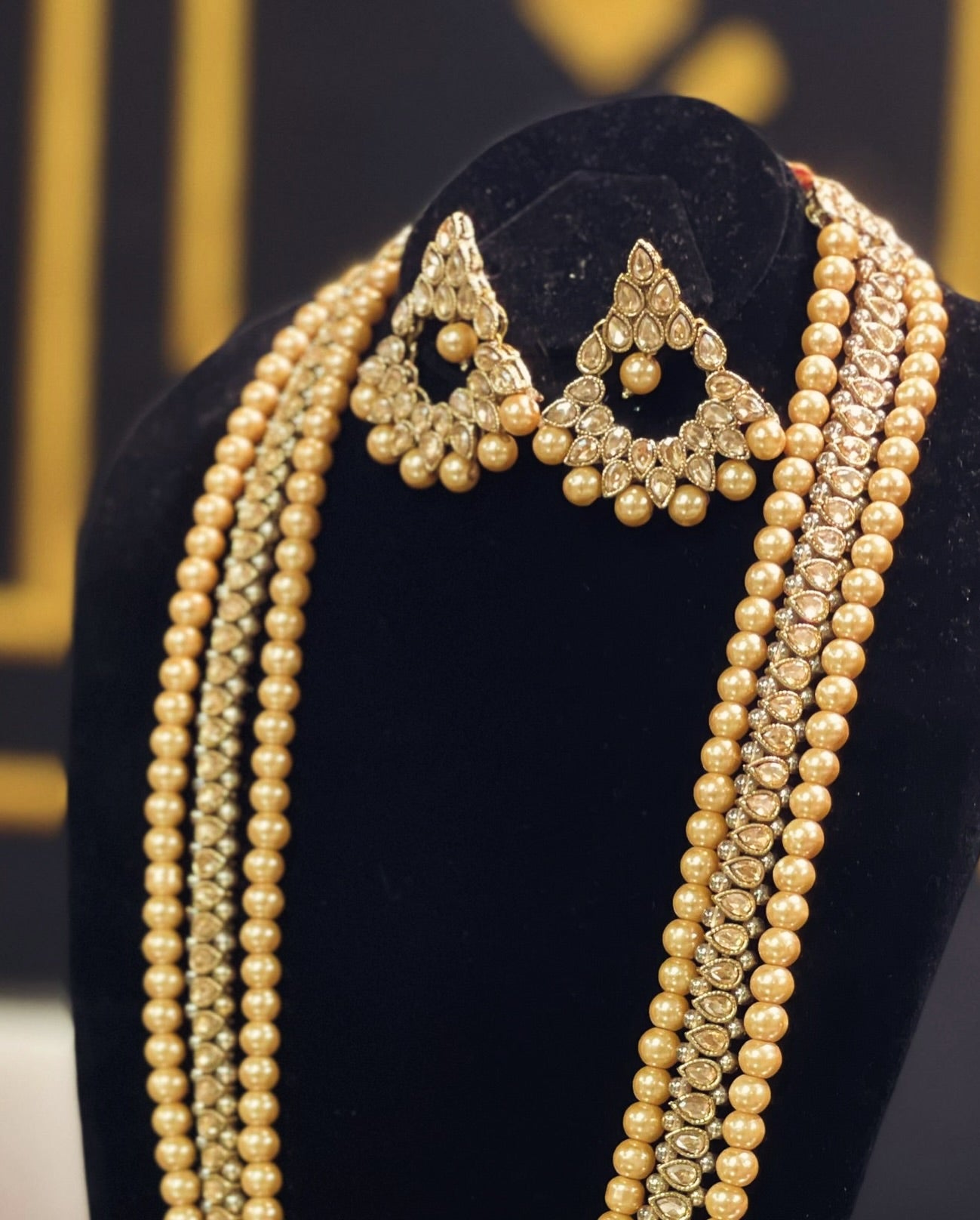 Ranjhna Designer Long Maala Necklace