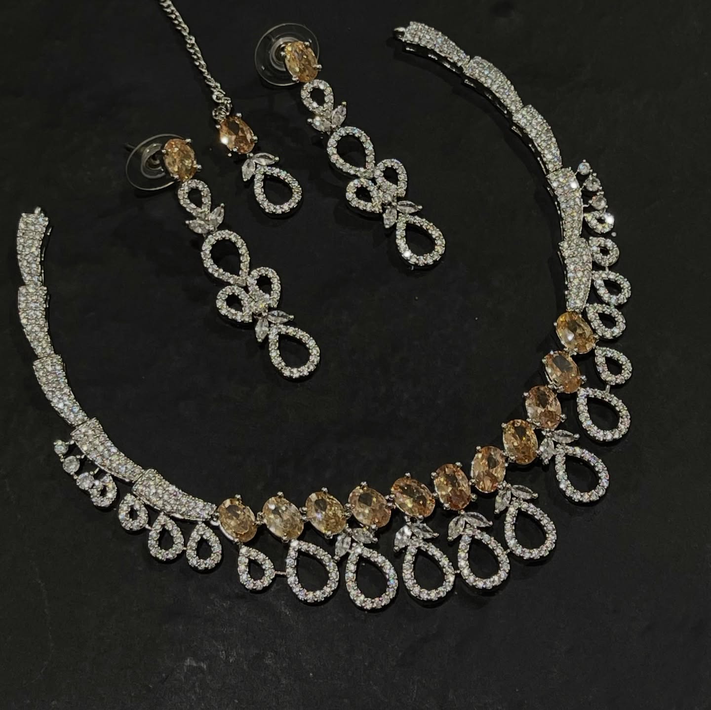 Zircon Necklace Set