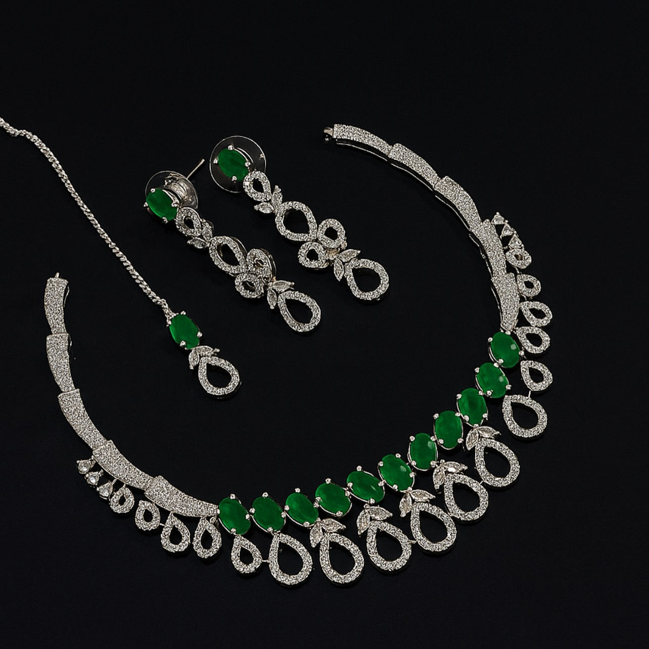Zircon Necklace SET