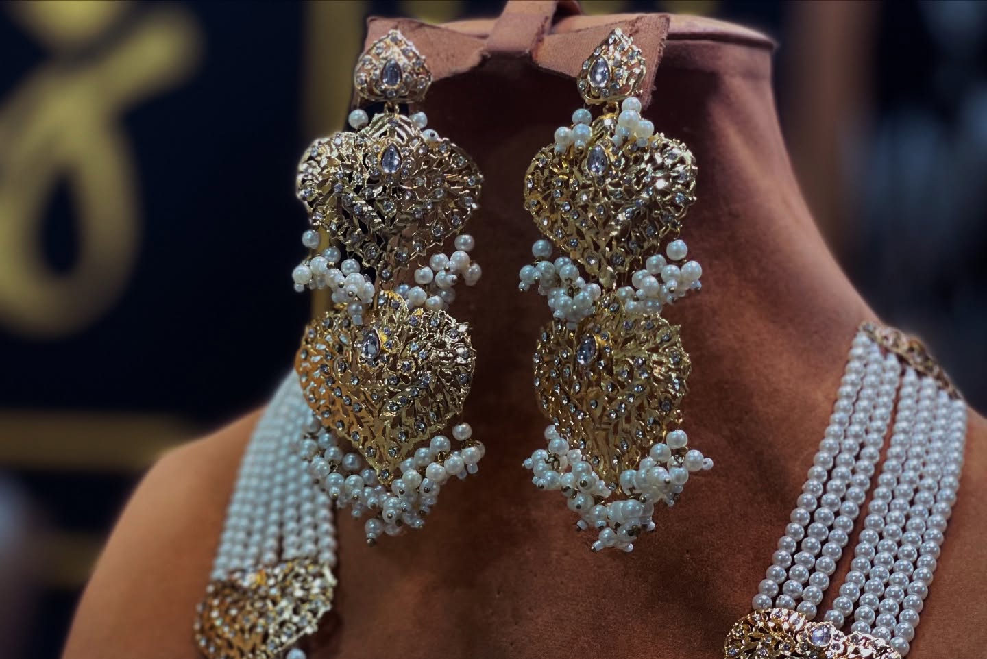 Bridal Necklace hyderabadi Stylish wear