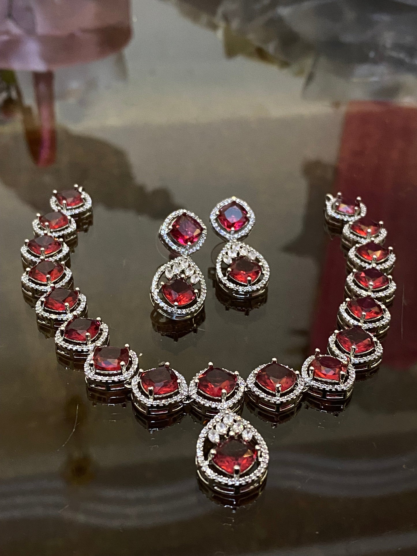 Zircon Necklace Set
