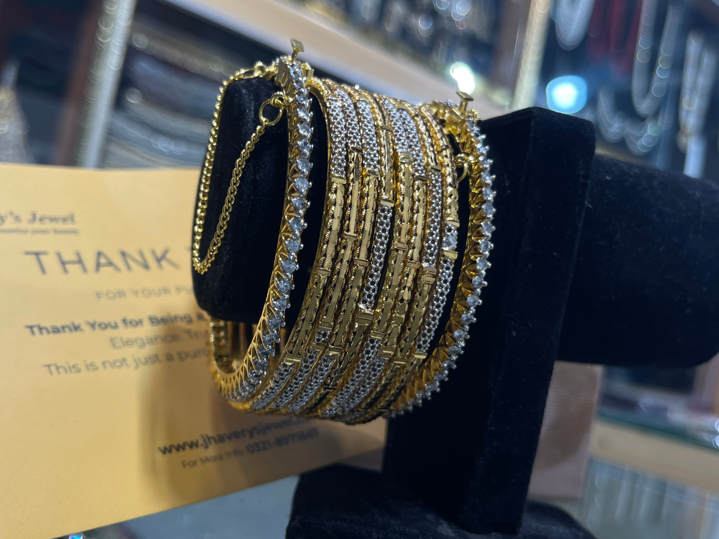 24KT Gold Plated,10 Pcs Bangles Set