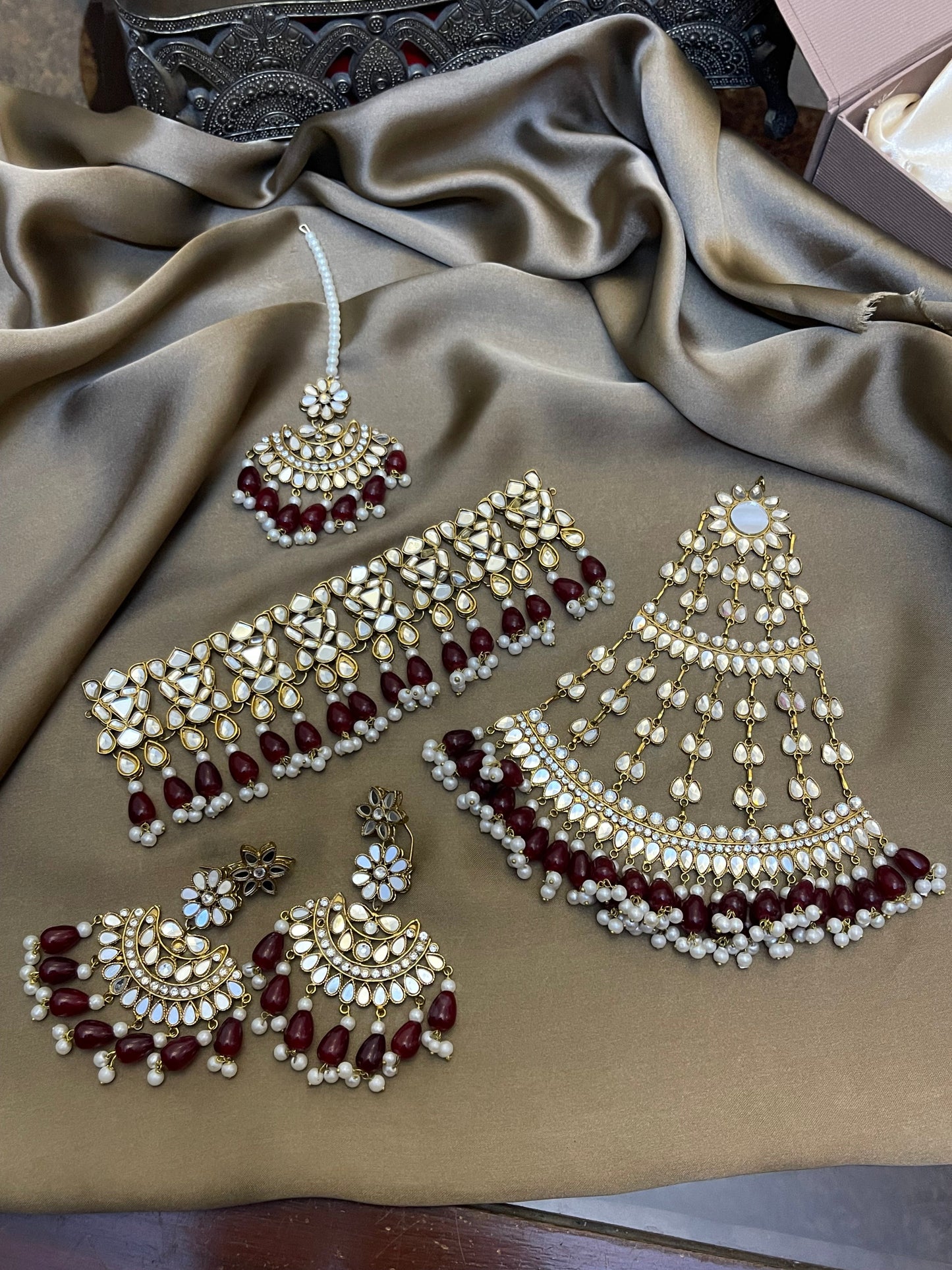 Kundan Rani choker Set