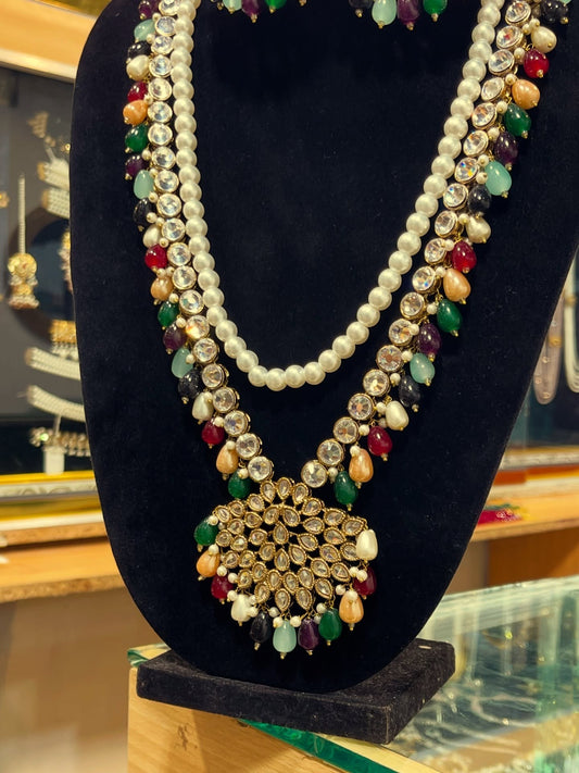 Jhaverys Jewellery | Classy Traditional Maala Collection With Earrings