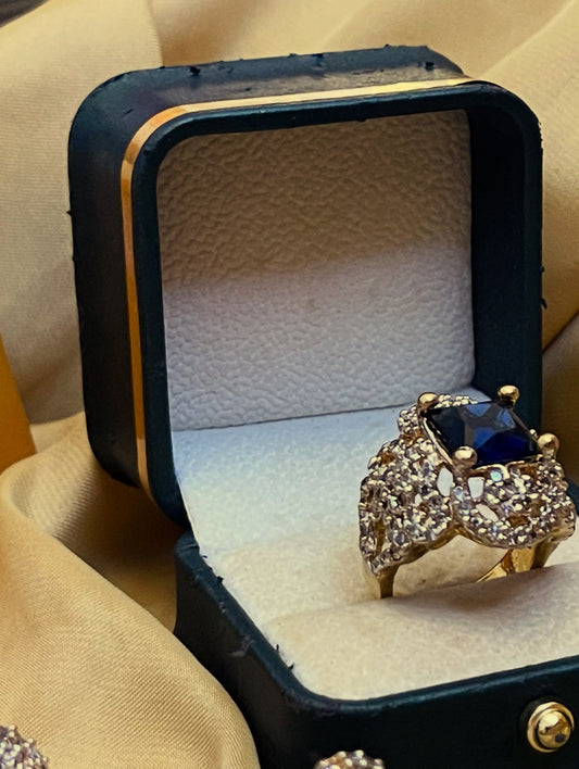 Pure Gold Plated,Stylish Wear 22KT Ring