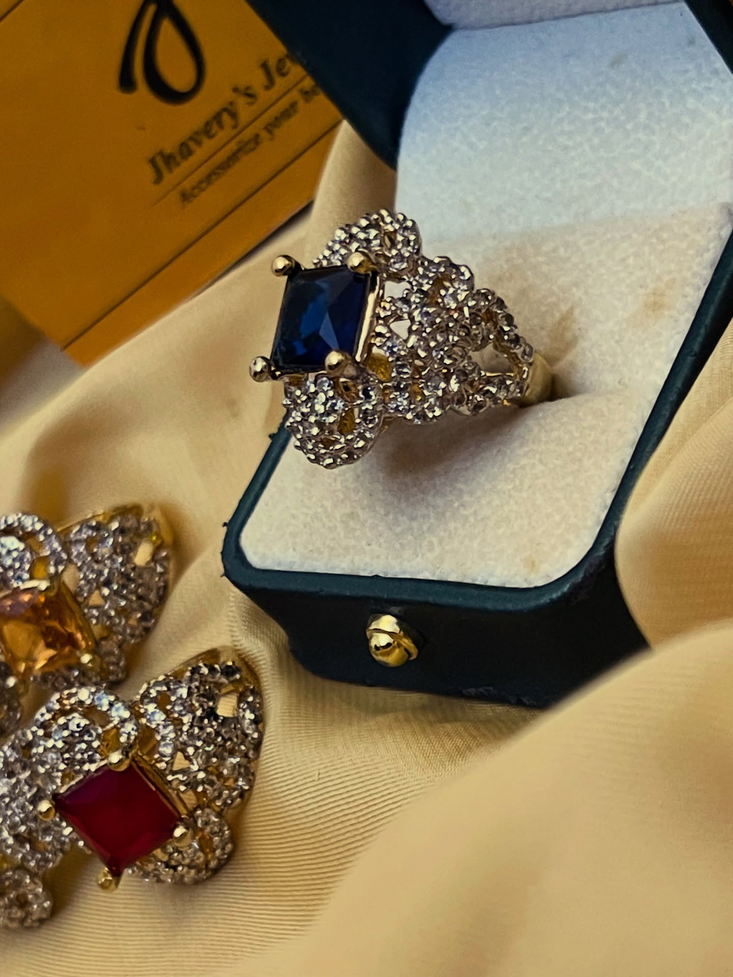 Pure Gold Plated,Stylish Wear 22KT Ring
