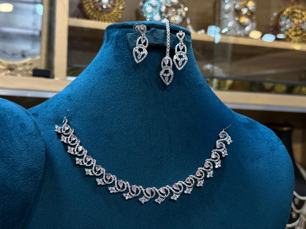 Zircon Necklace Set