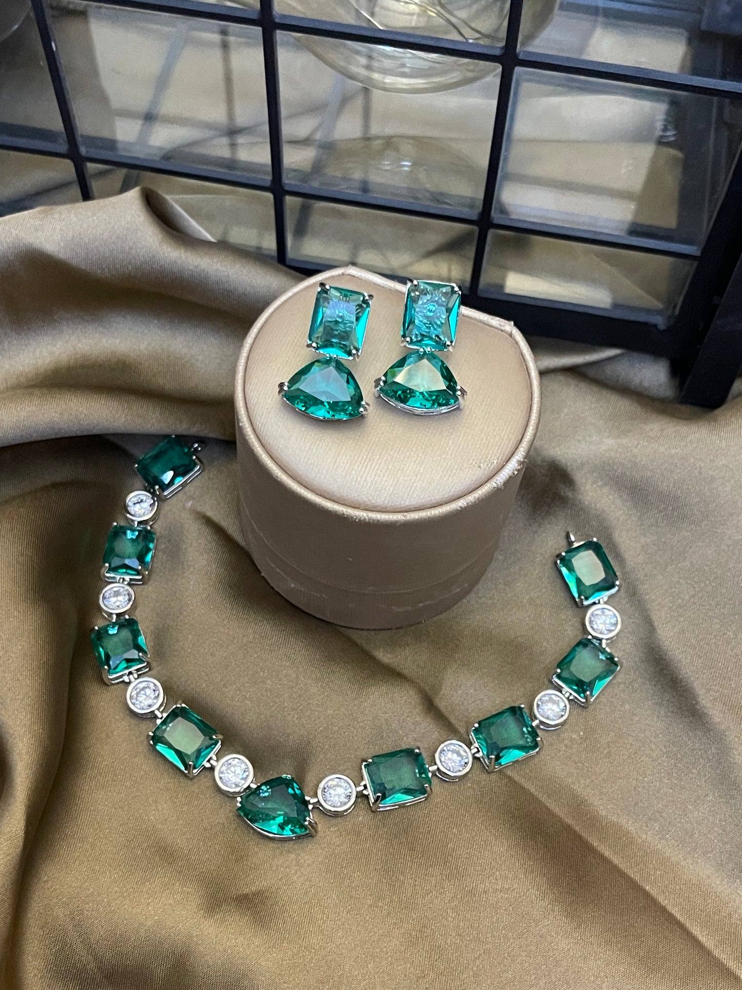 Zircon Ad Pure Necklace Set
