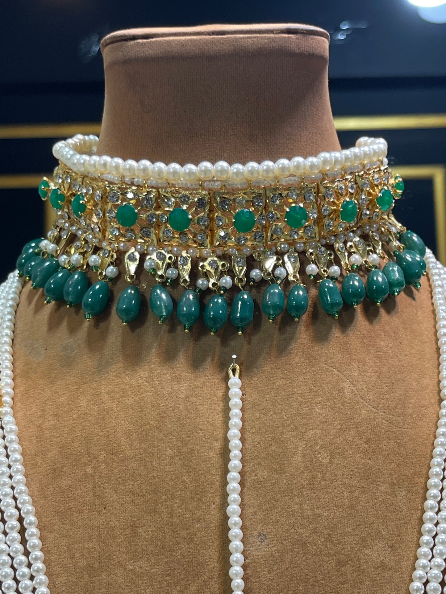 Hyderabadi Stylis Wear Bridal Necklace Set