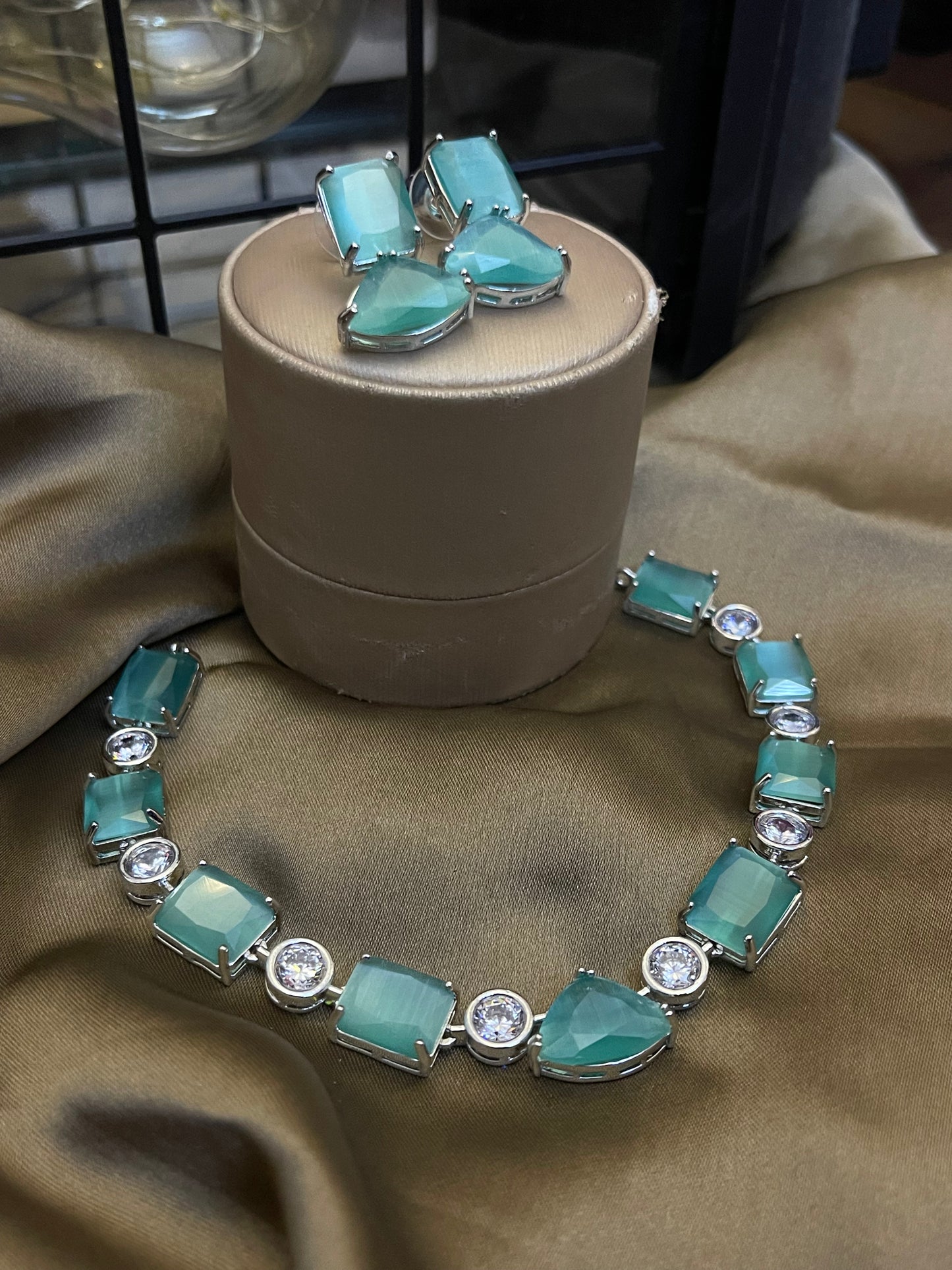 Zircon Ad Pure Necklace Set