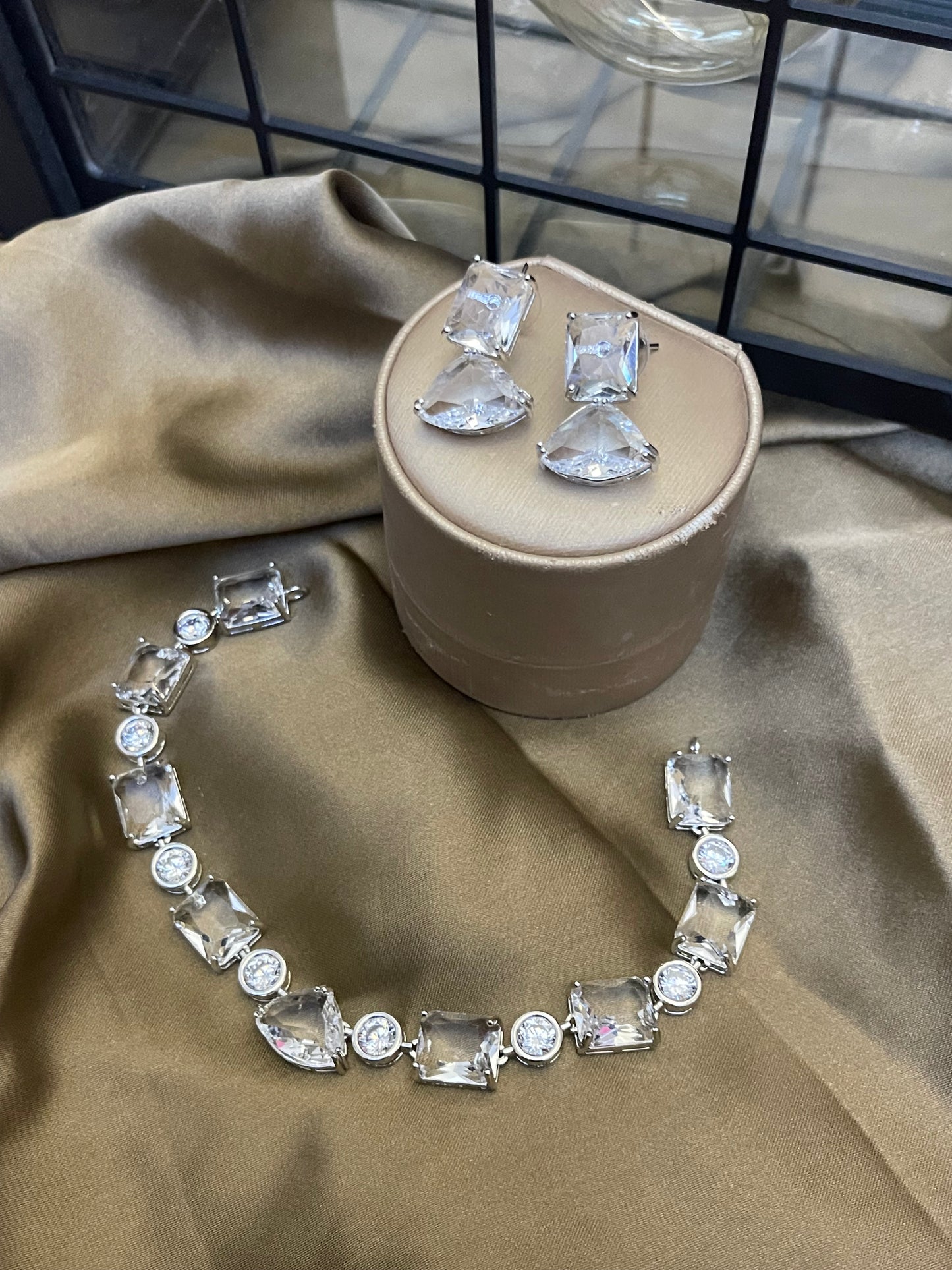 Zircon Ad Pure Necklace Set