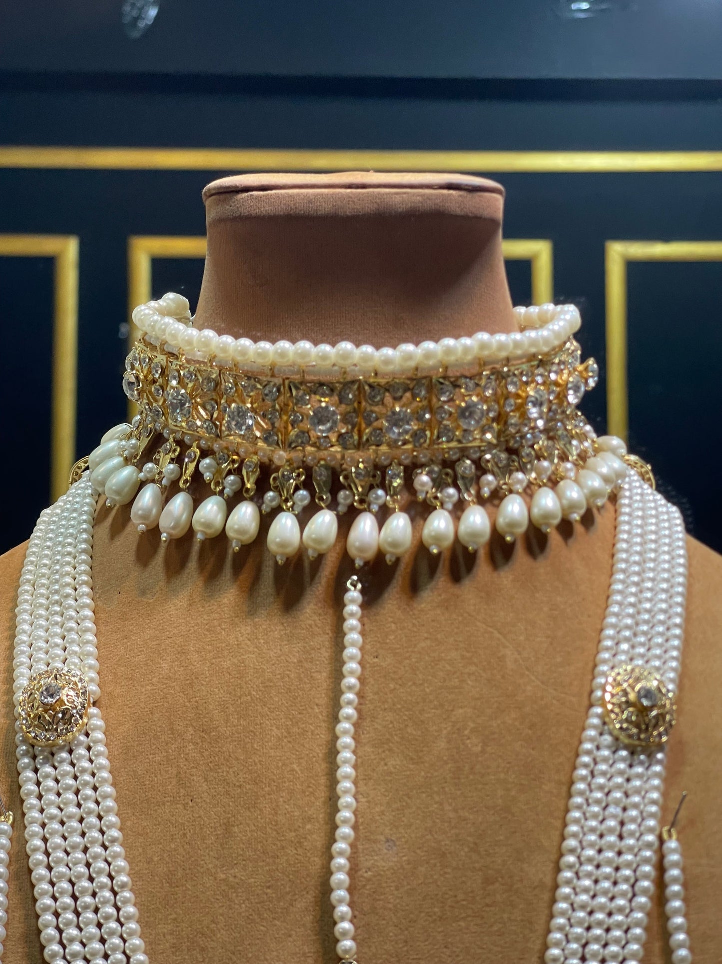Bridal Jewellery Hyderabadi 22KT Pure Gold Plated