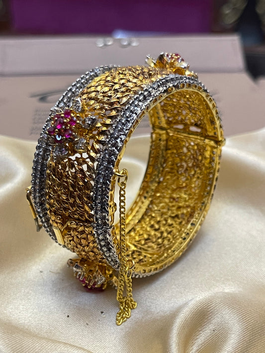 22KT Gold Plated,Single Piece of Stylish Kara