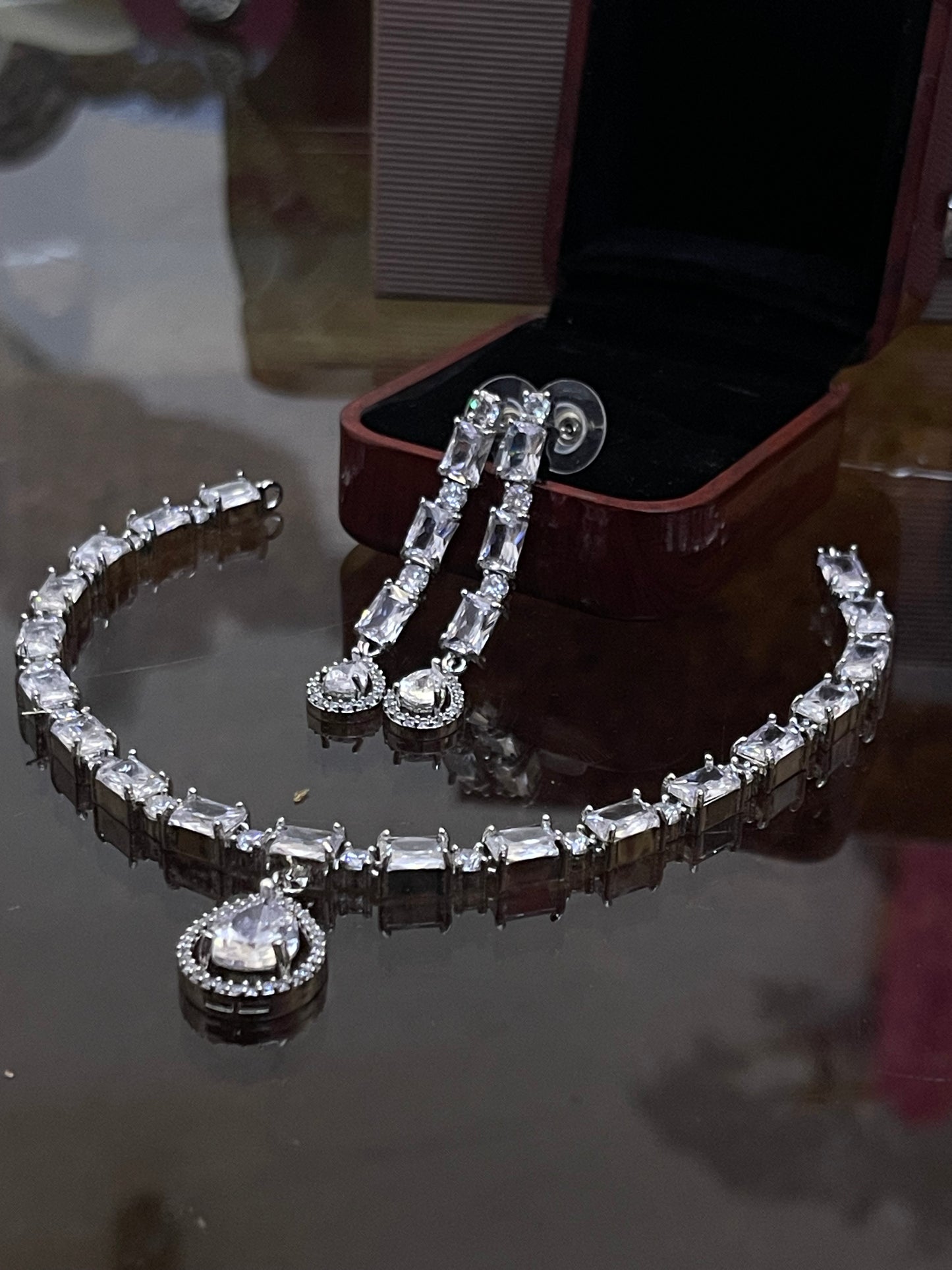 Zircon Necklace Set