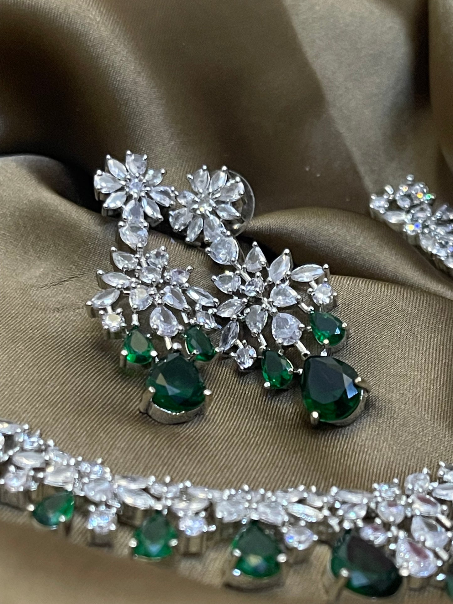 Zircon Necklace set