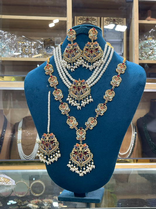 Noratan Traditional Trending Maala Necklace Set
