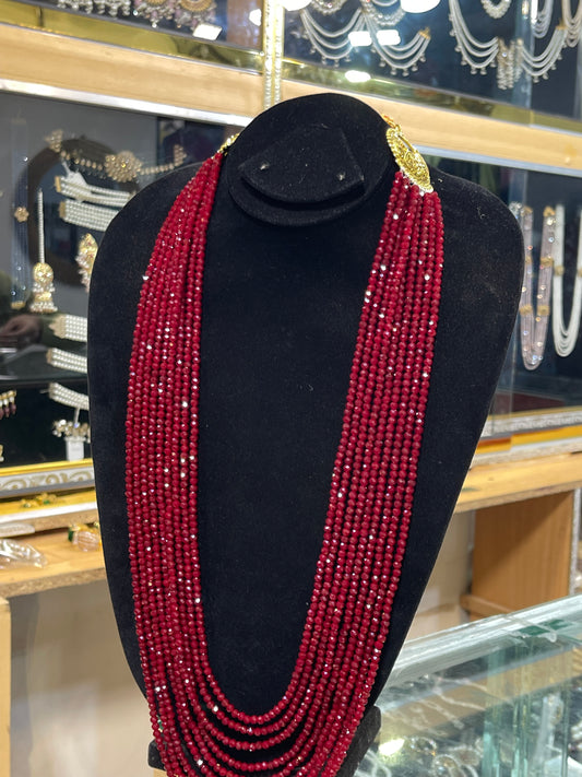 Premium Quality Stylish 9 layers | Elegant Luxury Maala Necklace for Women | Jhaverys Jewellery | Trending jewellery of pakistan
