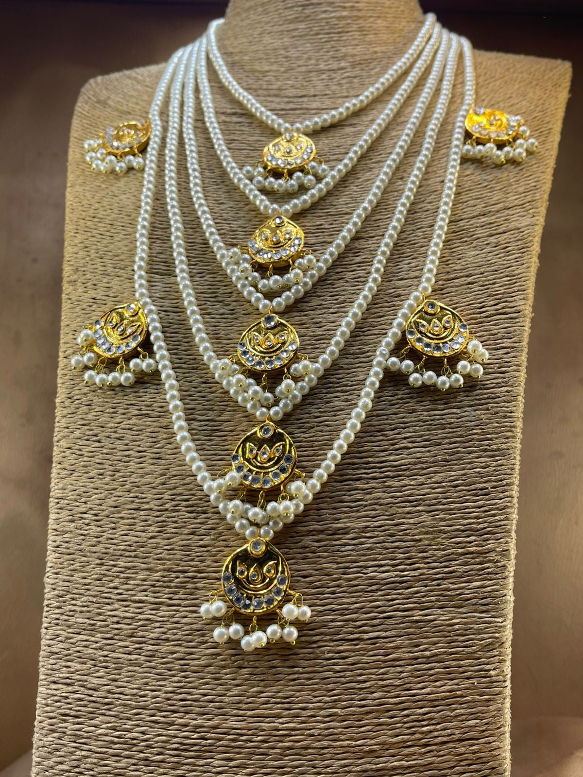 Maala Kundan 5 layers Old Traditional