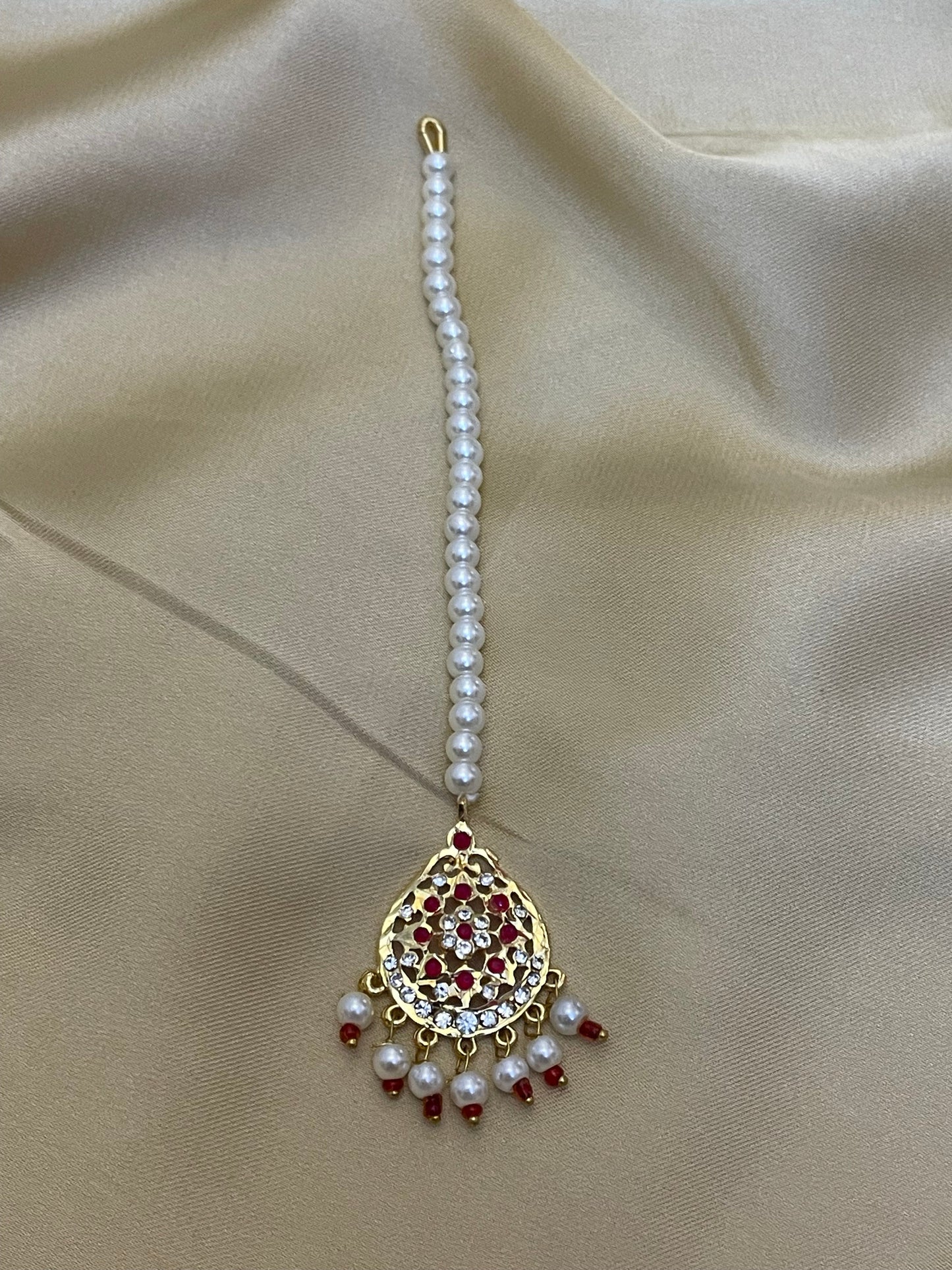 Ruby and White tikka