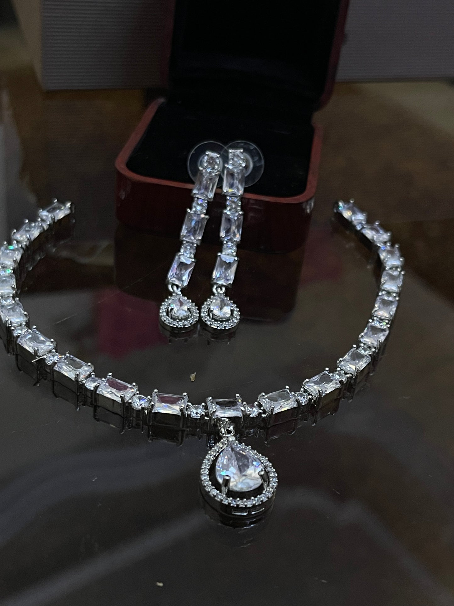 Zircon Necklace Set