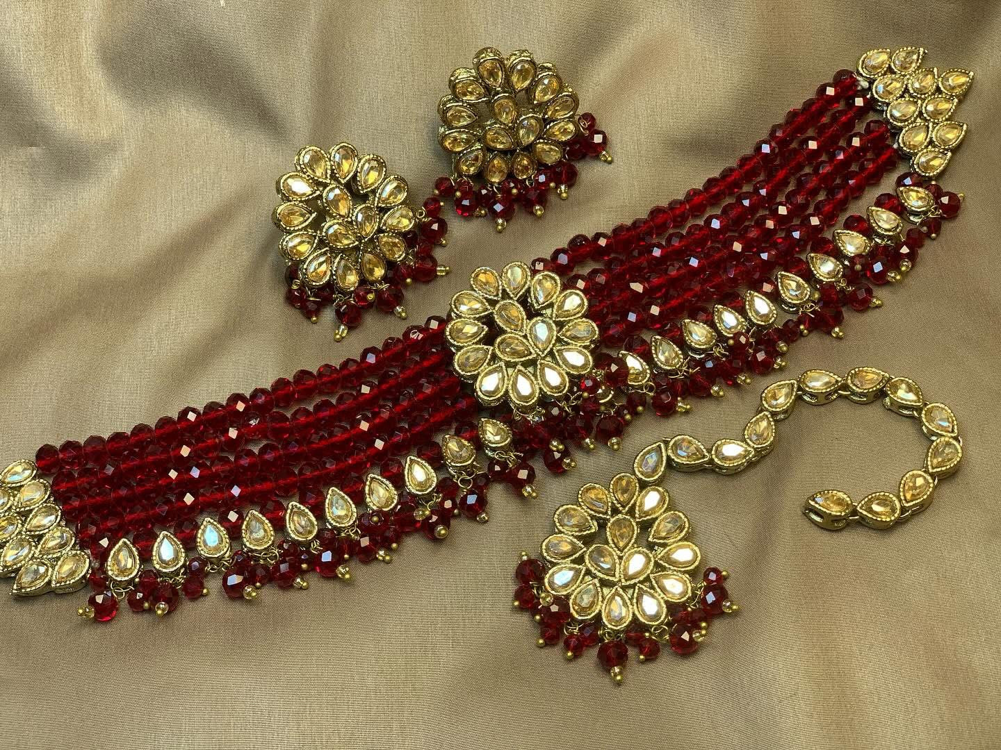 Traditional Ranjhna Necklace Set