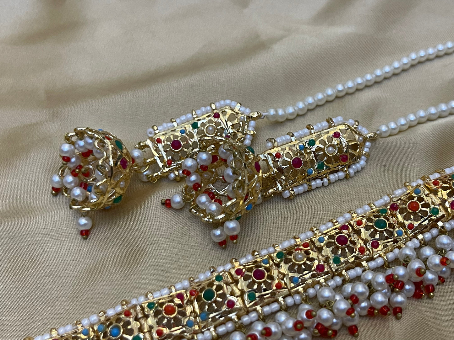 Traditional Hyderabadi Choker Set | Bridal & Wedding Jewellery | Jhaverys Jewellery