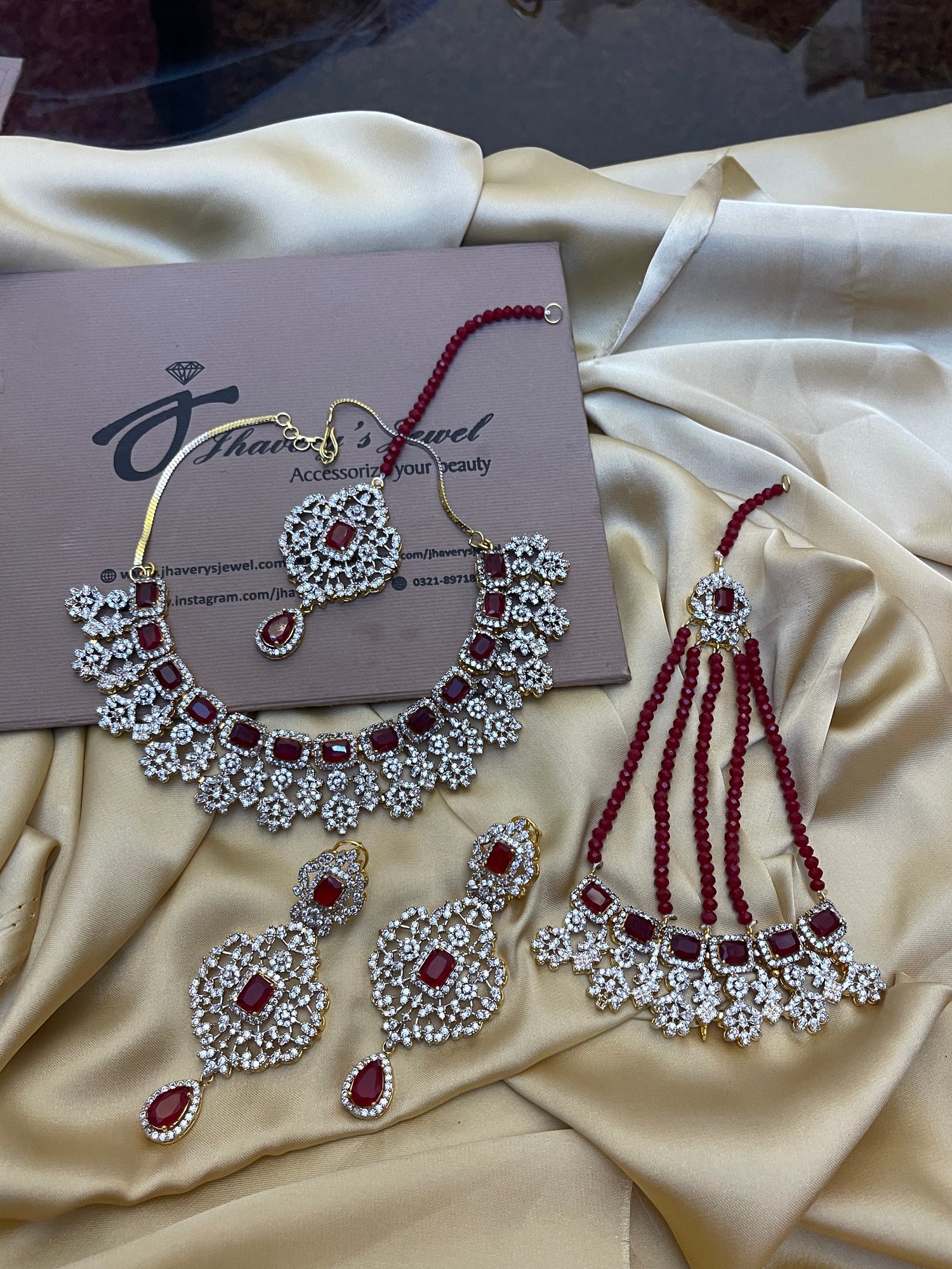Zircon Necklace Sets Collection