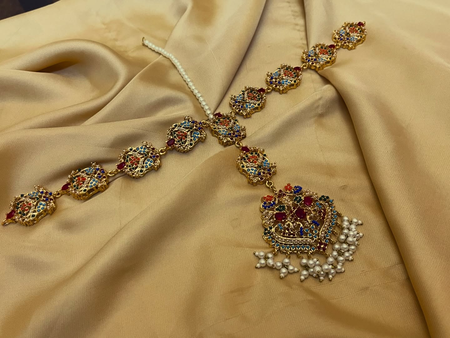 Matha Patti & Head Piece( Sheesh Patti )