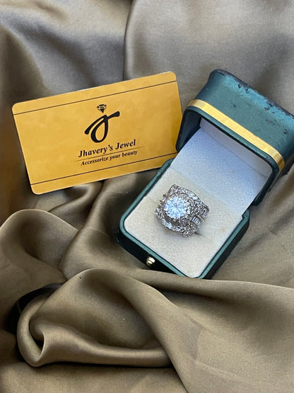 Silver Rings in Pakistan | Stylish Sterling & Artificial Silver Rings for Women | Jhaverys Jewellery