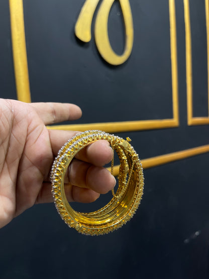 6 Pcs Chori and  bangles  set All Sizes Available 2 - Sawa - Dhai