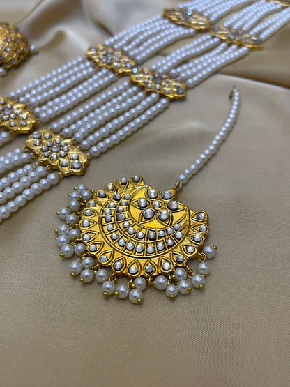 Kundan Long Mala  Set