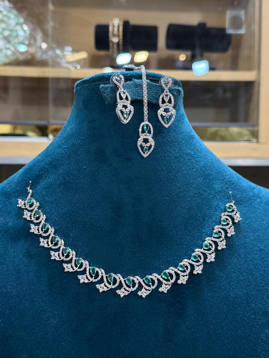 Zircon Necklace Set