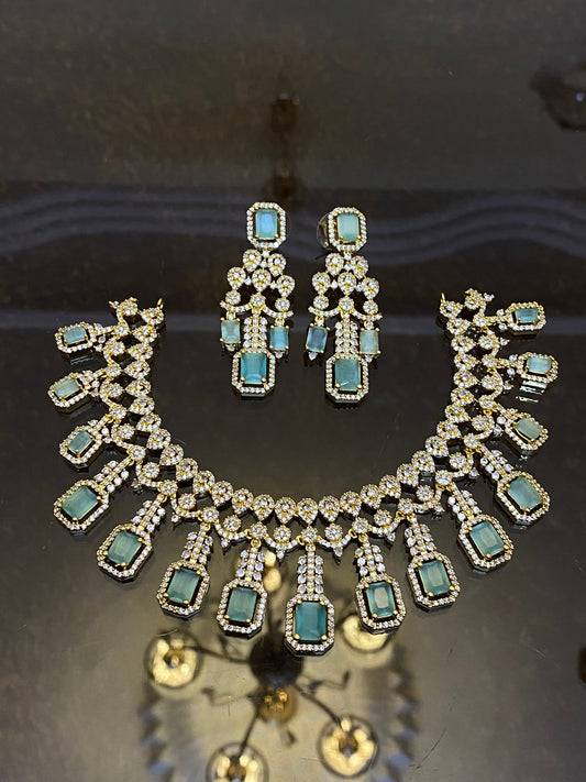Zircon Ad Necklace Sets