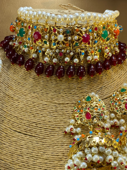 Hyderabadi Beautifull Wear Choker Set